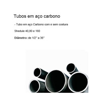 Tubos em Ao Carbono